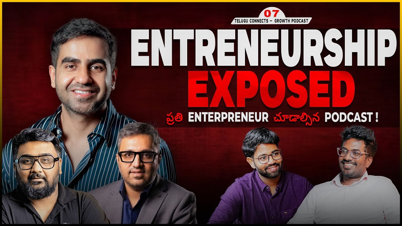 🚨Dark Reality of Startups | Shark Tank | Nikhil Gunda | Telugu Entrepreneurship Podcast