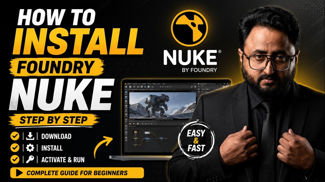 How to Install The Foundry Nuke (FREE & PAID) - Complete Step-by-Step Guide