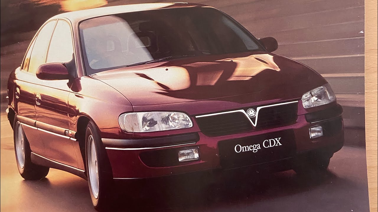 Обзор брошюры Vauxhall Omega 1996 года