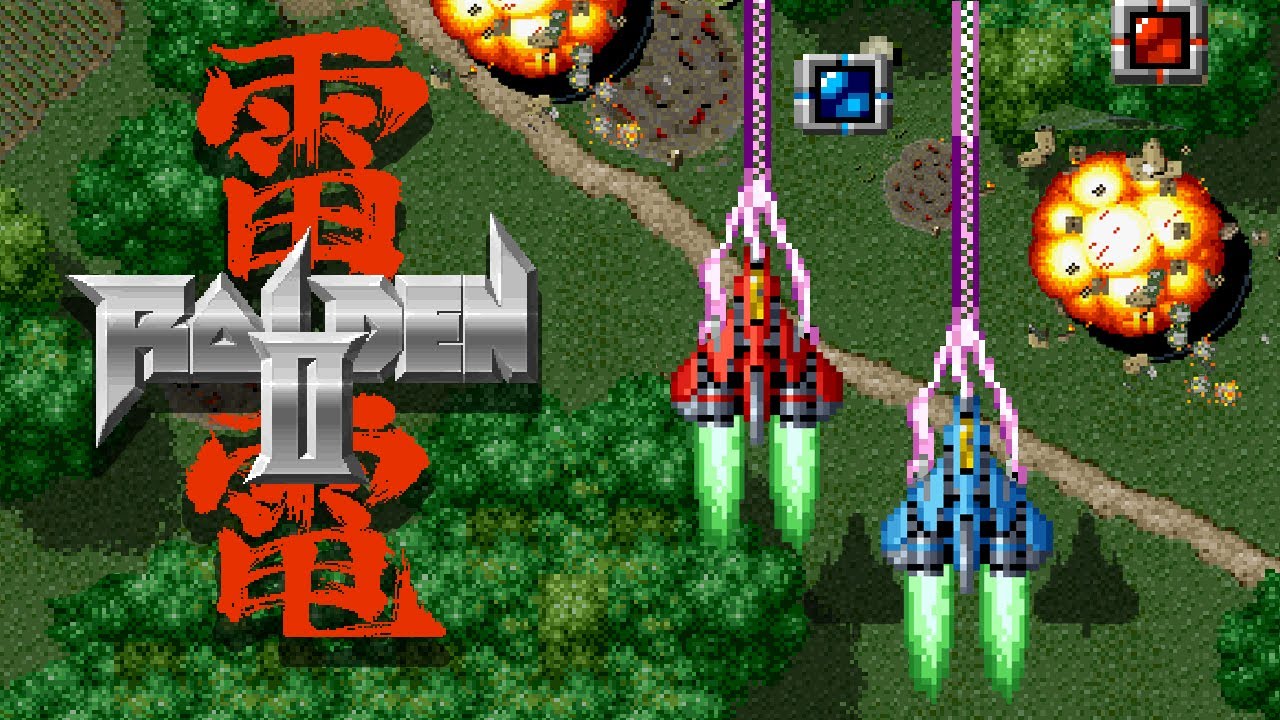 Raiden II (1993) Arcade - 2 Players [TAS]