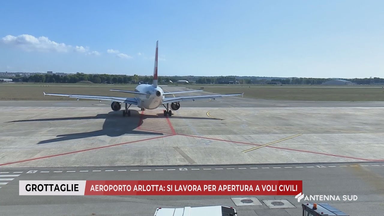 03 DICEMBRE 2024 - GROTTAGLIE (TA) - AEROPORTO ARLOTTA: SI LAVORA PER APERTURA A VOLI CIVILI