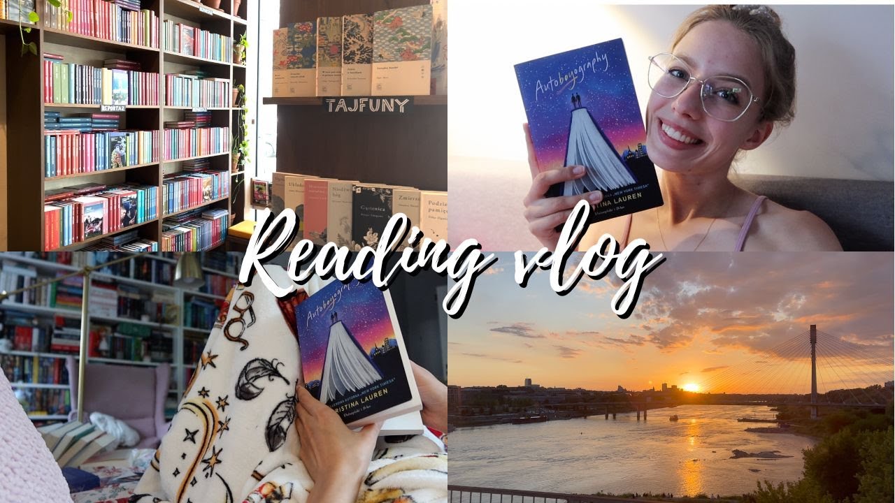 Autoboyography, deszcz i księgarnia Czarnego 📚⛈ READING VLOG