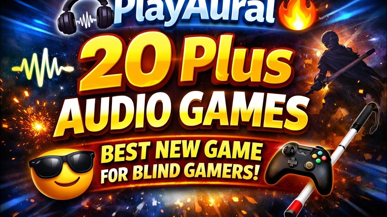 PlayAural 20 Plus Audio Games &ndash; Лучшая новая игра для незрячих игроков! 🎮