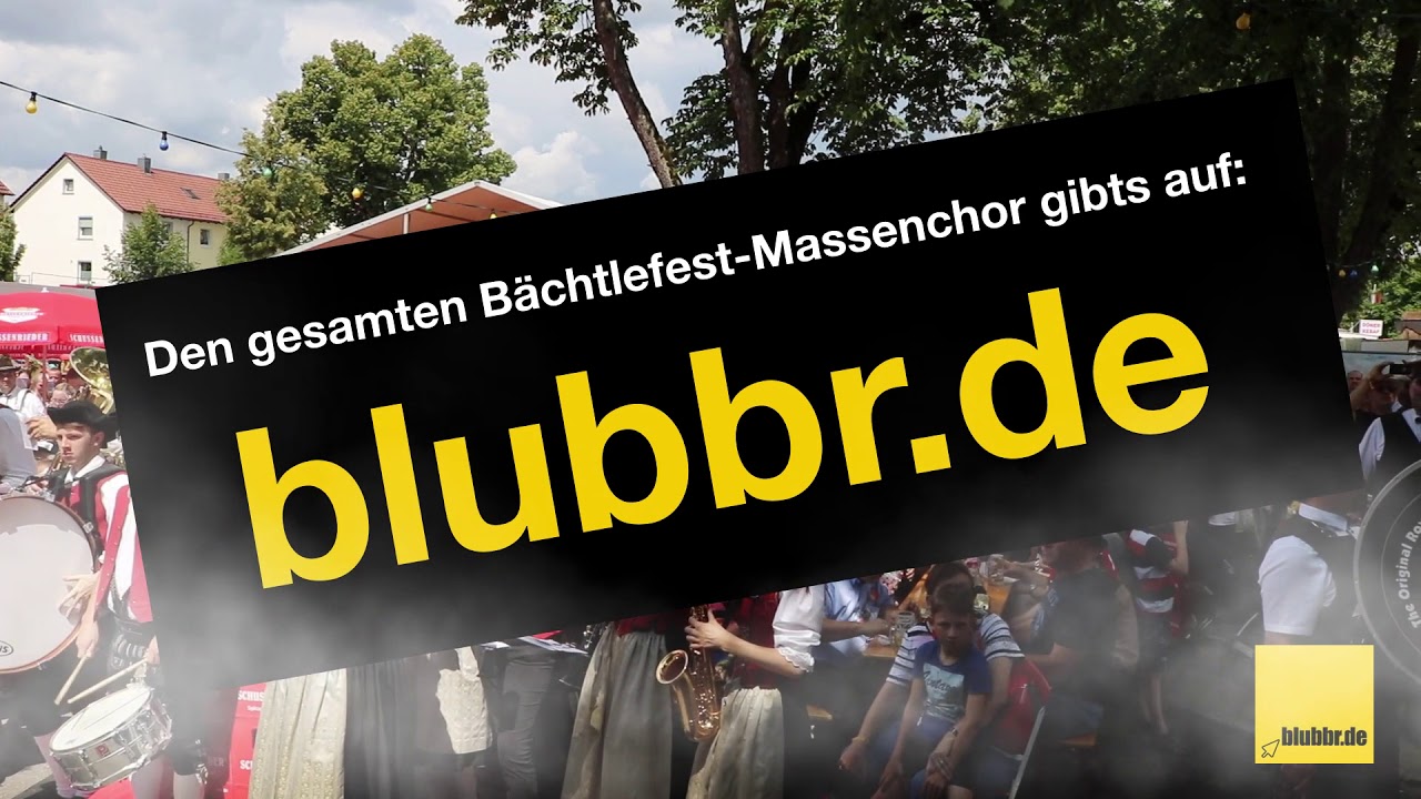 Der Massenchor beim B&auml;chtlefest (Kurzfilm)