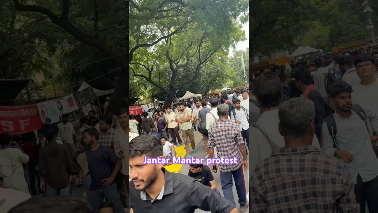 Janta Mantra Pe aana he ￼ education system ko Sudharna  Hai ￼👍 #jantarmantar  #protest #shorts