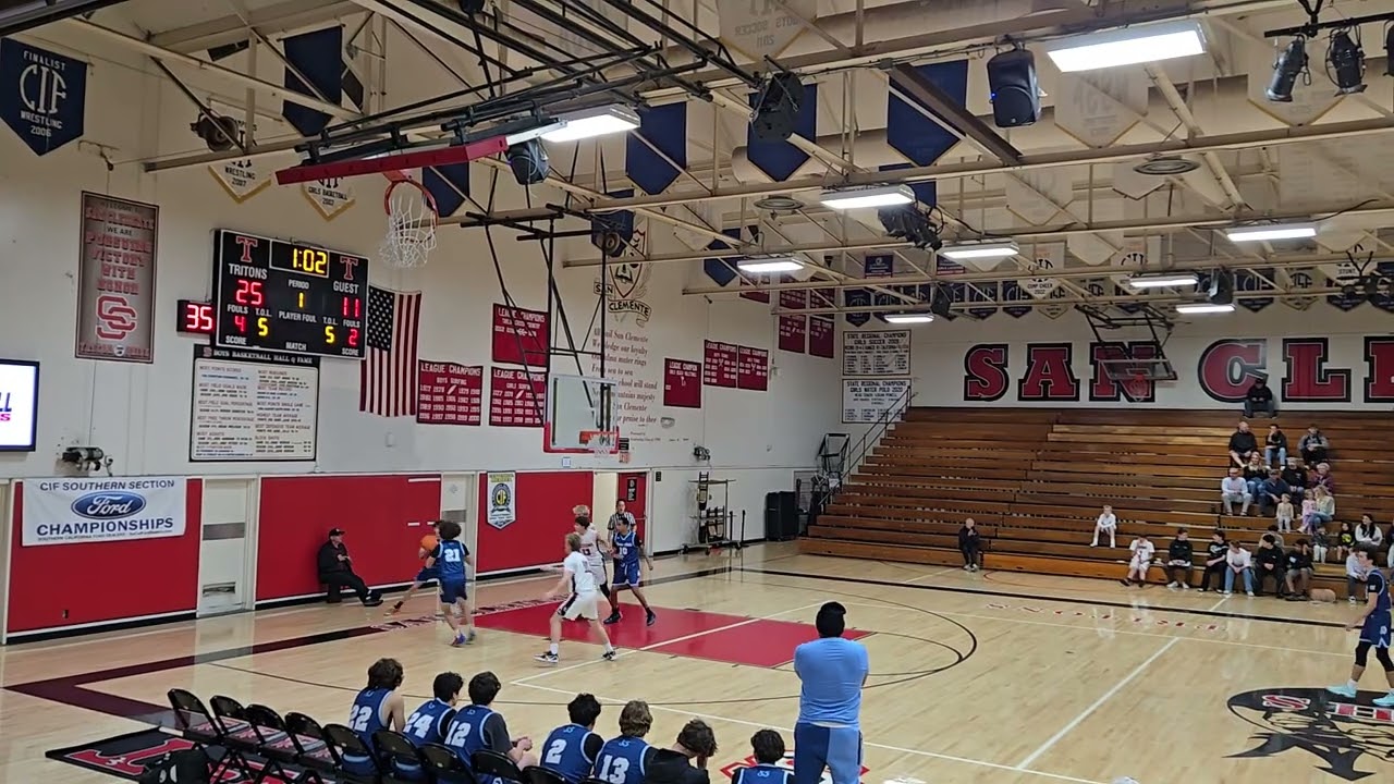 Dana Hills JV vs San Clemente 1-9-26
