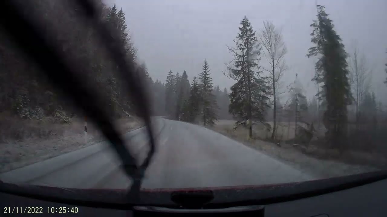 DRIVING IN GERMANY / OBERAMMERGAU -- GRASWANG  1/2  #fahren #driving  #bayern #travel #roadtrip