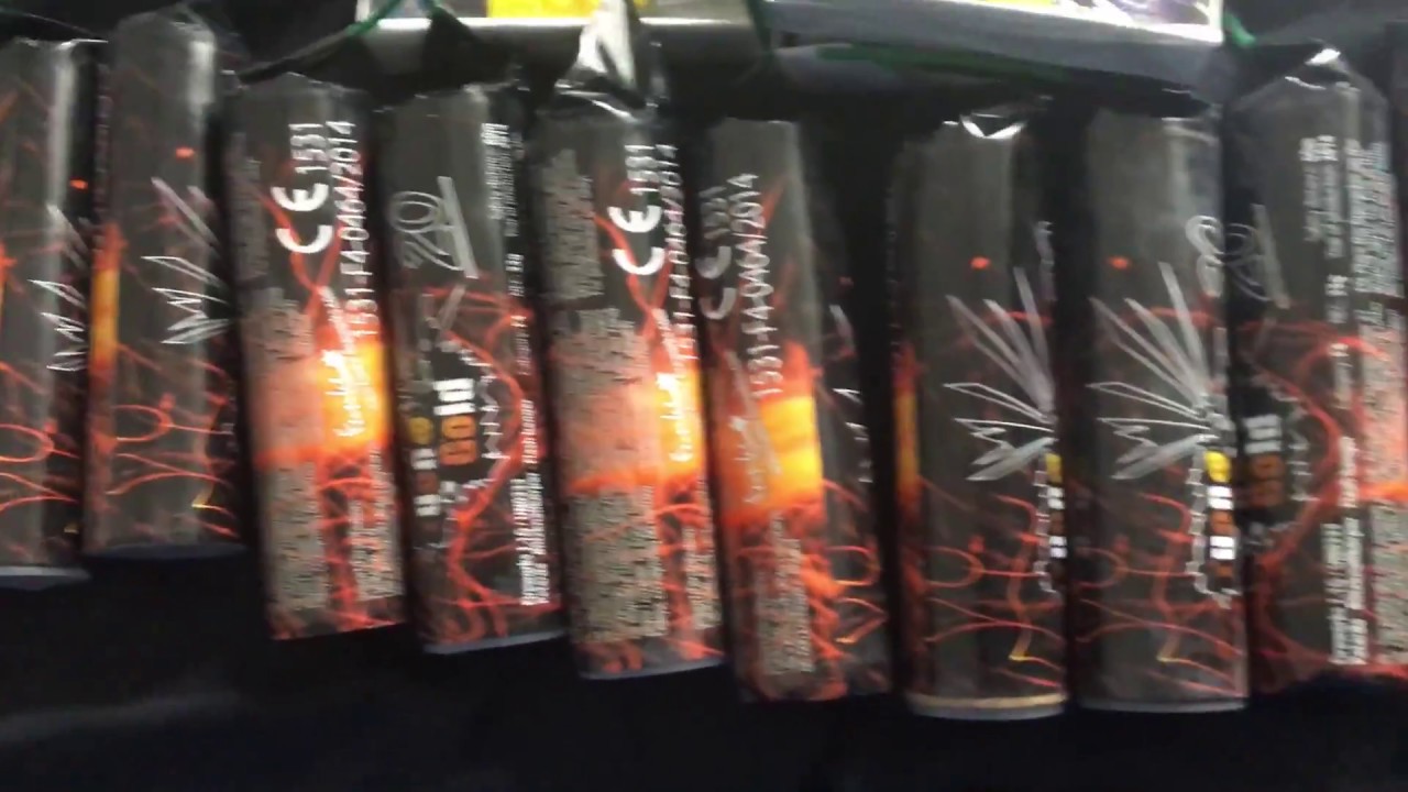 POLEN VUURWERK UNBOXING 300€!!! 2017 2018!