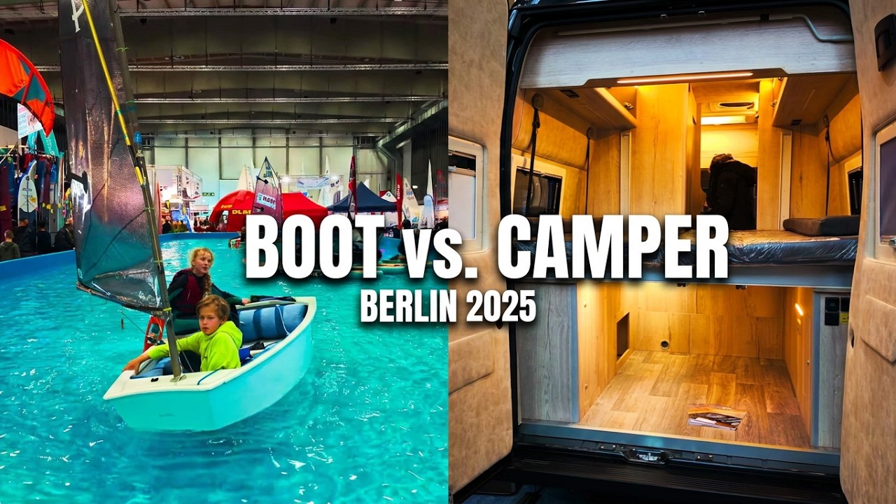 BOOT & FUN Berlin 2025 – от безумных кемперов до роскошных яхт и рыболовного снаряжения 🚐🚤🎣