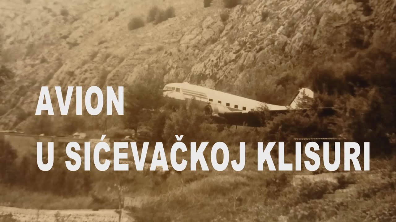Avion u Sićevačkoj klisuri