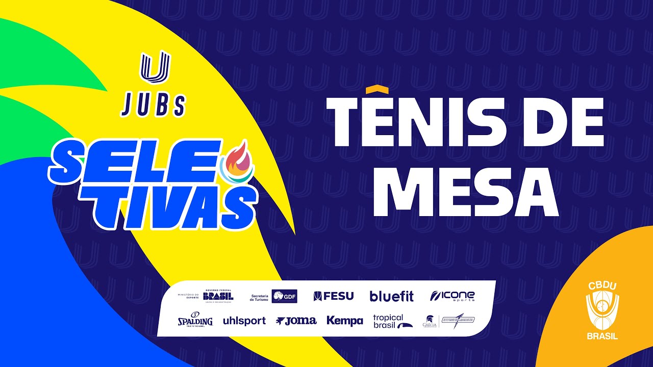 TÊNIS DE MESA | JUBs SELETIVAS 2025 (DIA 1)