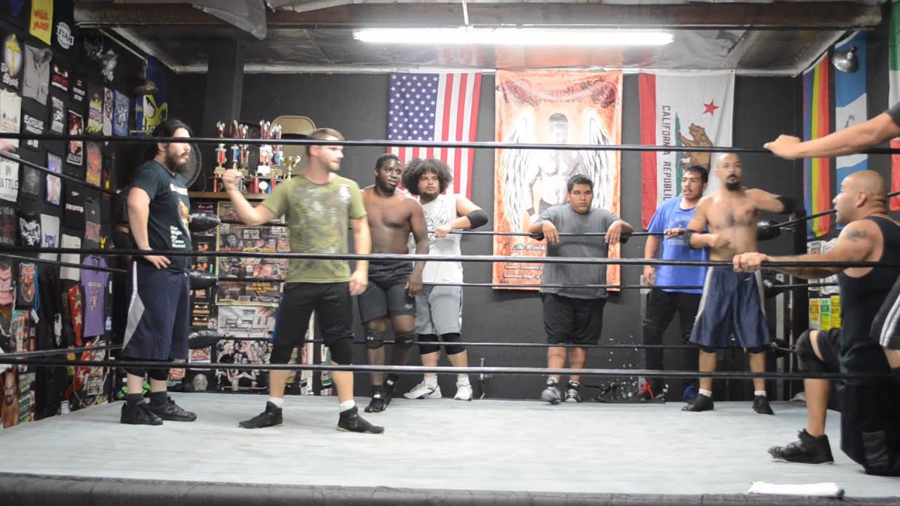 Pro Wrestling Clotheslines
