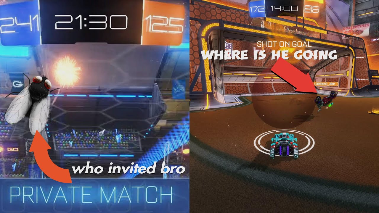 Football In Rocket League Is Goated