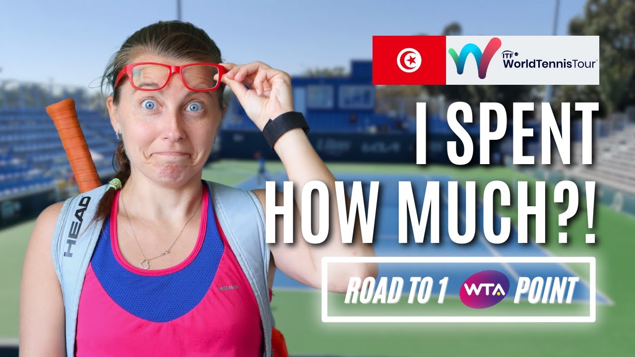 How much $$$ playing 2½ ITF tournaments cost me