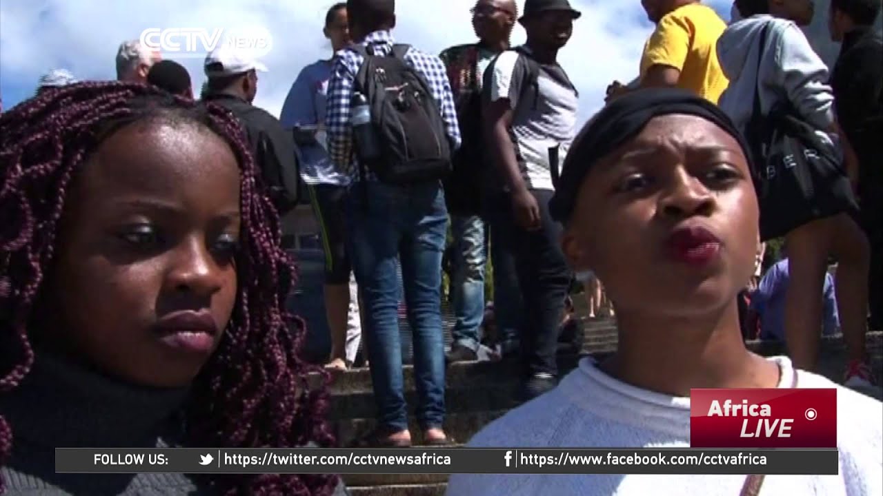 South Africa: UCT Students Protest against Cecil Rhodes' Statue