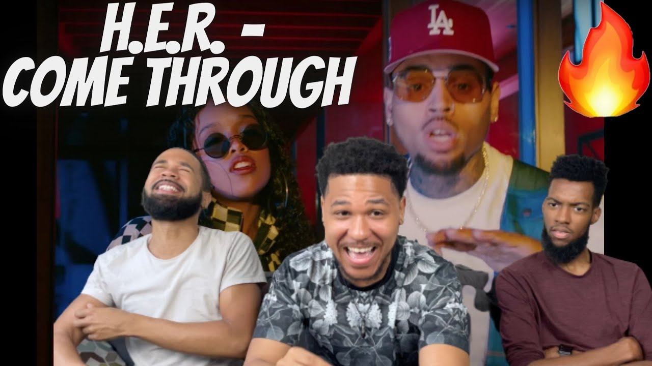 ПОПАЛА В 4К!!! H.E.R. - Come Through (официальное видео) при участии Криса Брауна | РЕАКЦИЯ