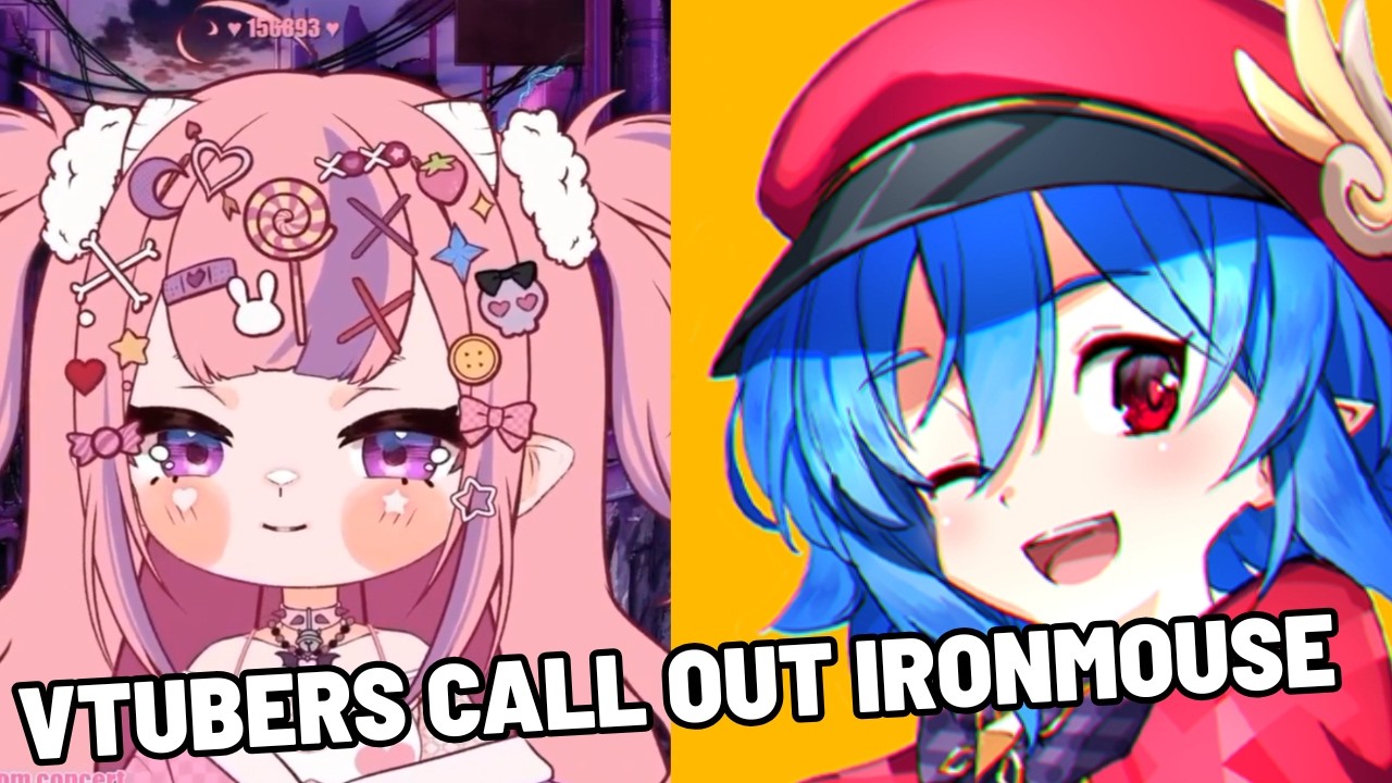 Leaflit CALLS OUT Ironmouse's hypocrisy - VTubers STILL protect her after Ironmouse responds?!