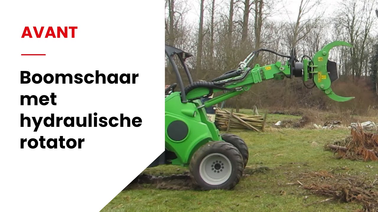 AVANT Boomschaar met Rotator