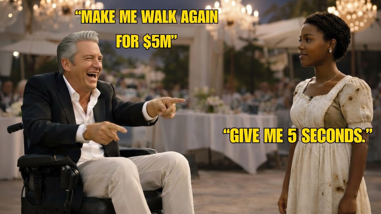 Make Me Walk Again For $5M,’ The Billionaire Gloated — Until the Poor Black Nanny Did It in Seconds