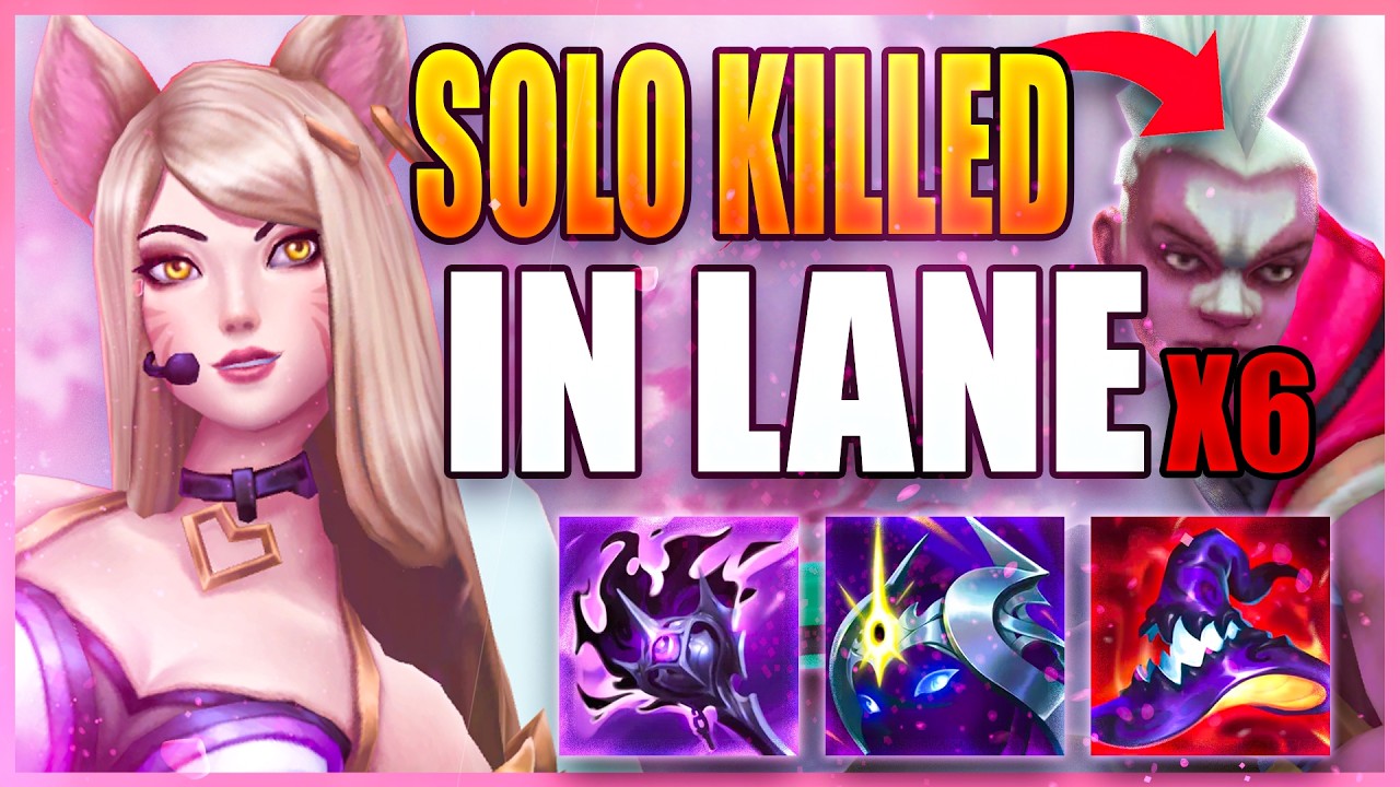How I Solo Killed Ekko 5 Times in Lane as Ahri
