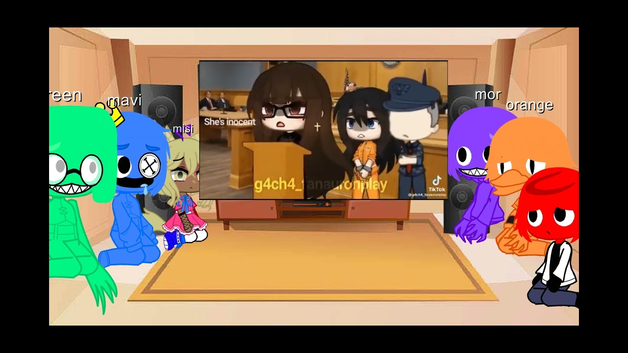 rainbow firends ve misi gacha life tik tok compilation #1 izliyor (düzeltmeye üşeniyorum☺)