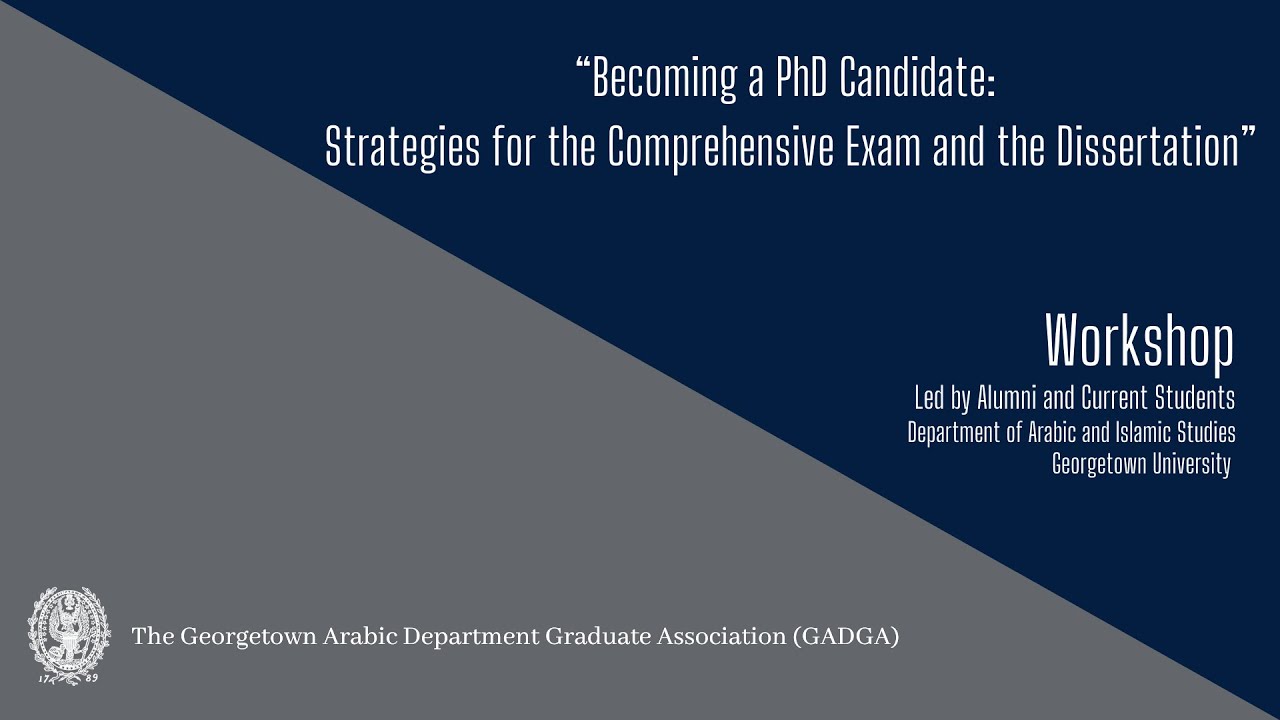 Becoming a PhD candidate