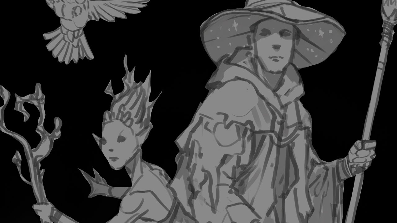 Identify - Initial rough sketch phase