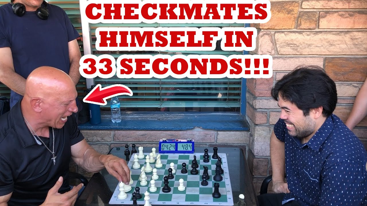 GM Hikaru Destroys Trash Talker In 33 Seconds! He Mates Himself! GM Hikaru vs Boston Mike