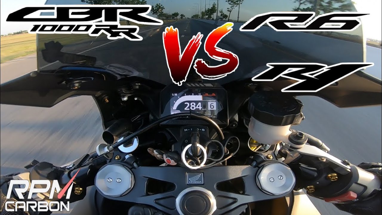 CBR1000 vs R6 | มวยคู่เอก แค่ออกตัวก็เดือดจริงๆ!!