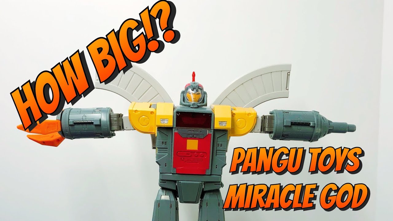 Pangu toys mighty miracle god | size comparison.