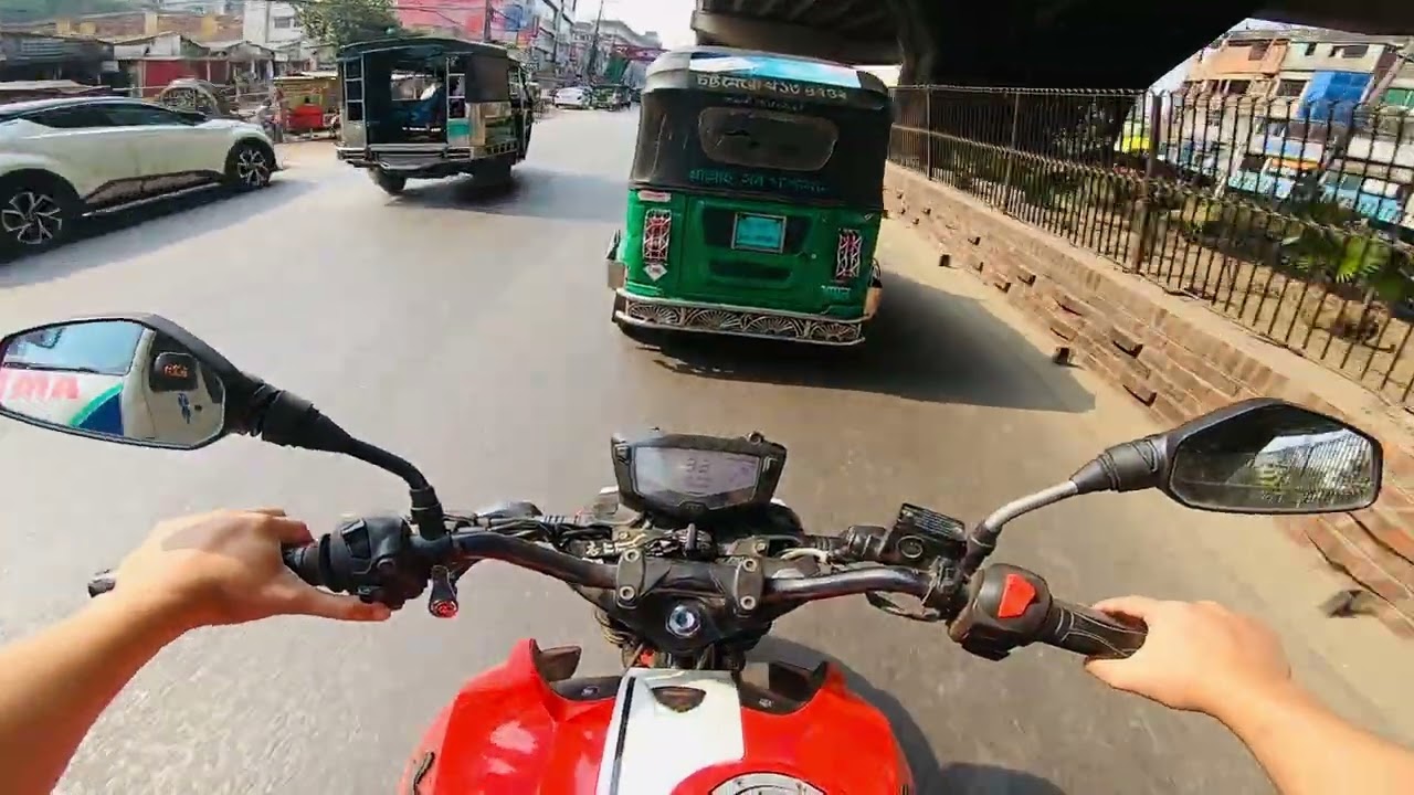 Street View of Bohoddarhat Flyover To Slosohor Rail Station Road || Chattogram || Road View