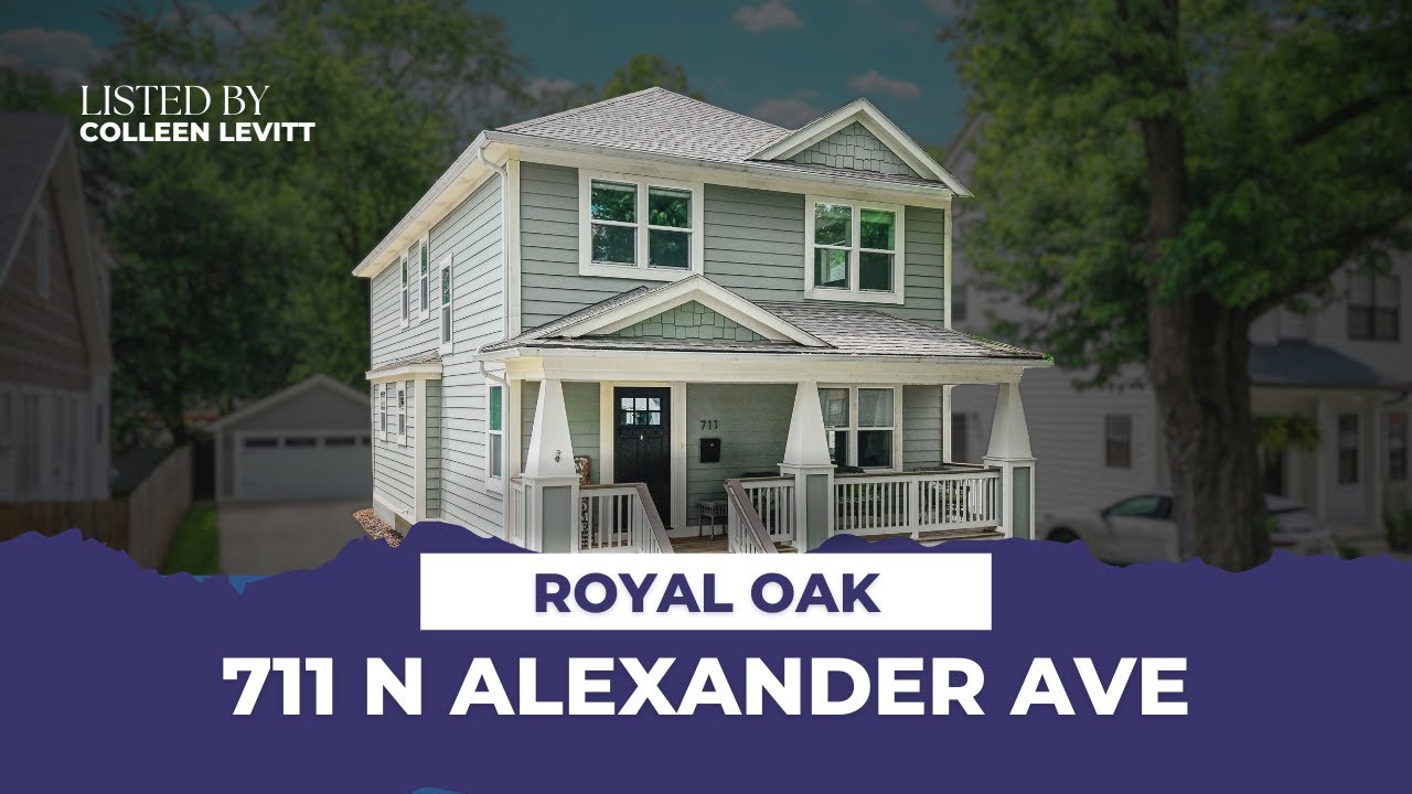 NEW Royal Oak, MI •  4BR Home For Sale • July 2025