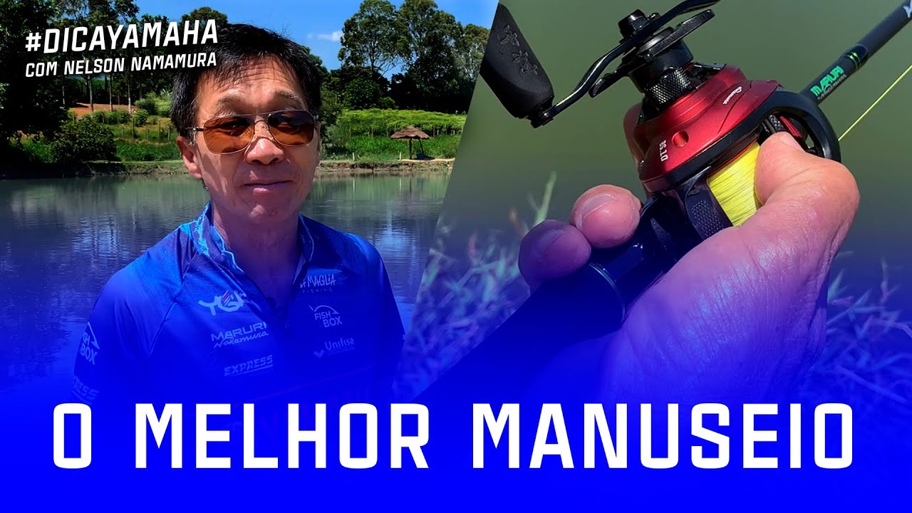 A melhor maneira para manusear o conjunto carretilha e vara - 