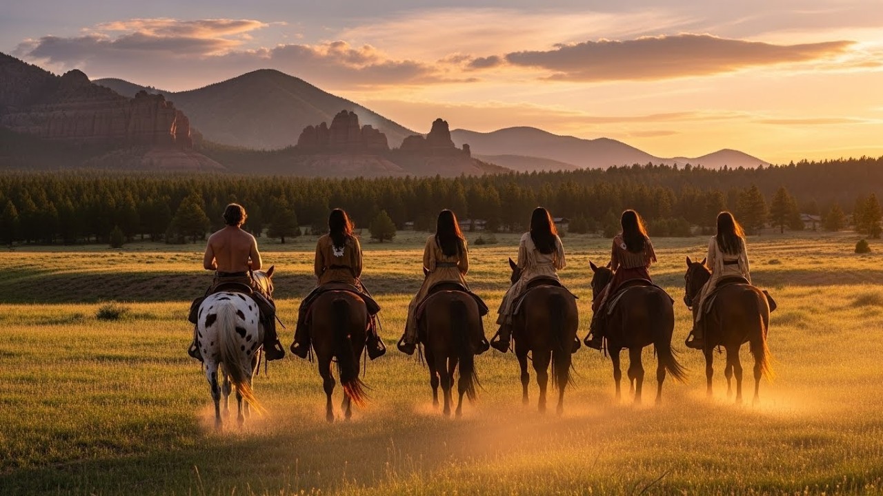 “Save me… plant your seed in me,” — Five Apache Girls Plead With the Lone Mountain Man.