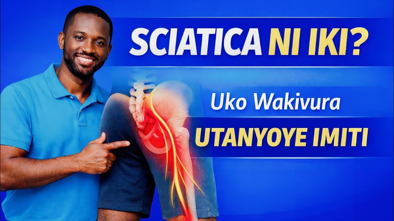 Uko Wakivura Sciatica Utanyweye Imiti | Imyitozo 3 Igabanya Ububabare mu Itako no mu Kuguru!