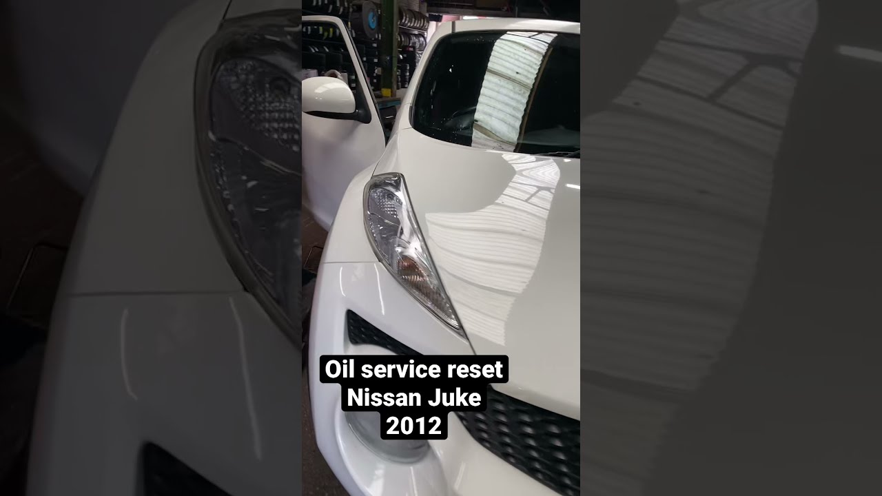 Шестьдесят секунд быстрого сброса сервисного обслуживания | Nissan Juke 2012