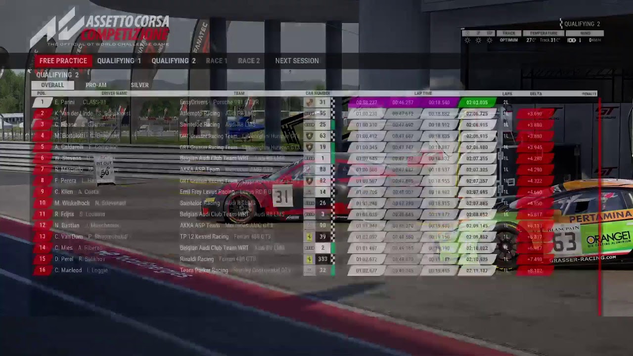 Assetta Corsa Competizone Gameplay