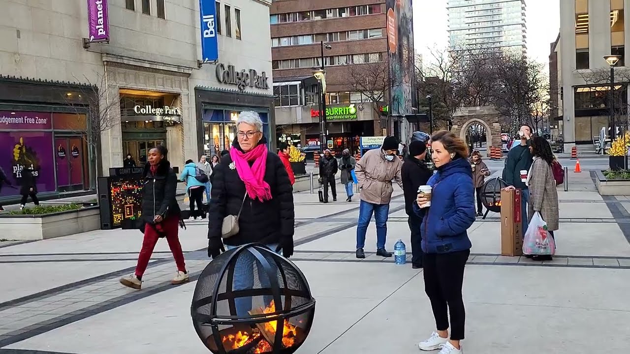 Toronto life Downtown Streets, People & City Vibes #Toronto #Canada 🇨🇦 4K