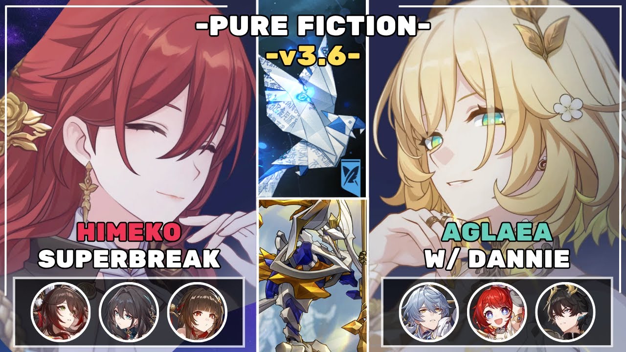 Pure Fiction 3.6 | Himeko Superbreak, Aglaea w/ Dan Heng | Honkai: Star Rail