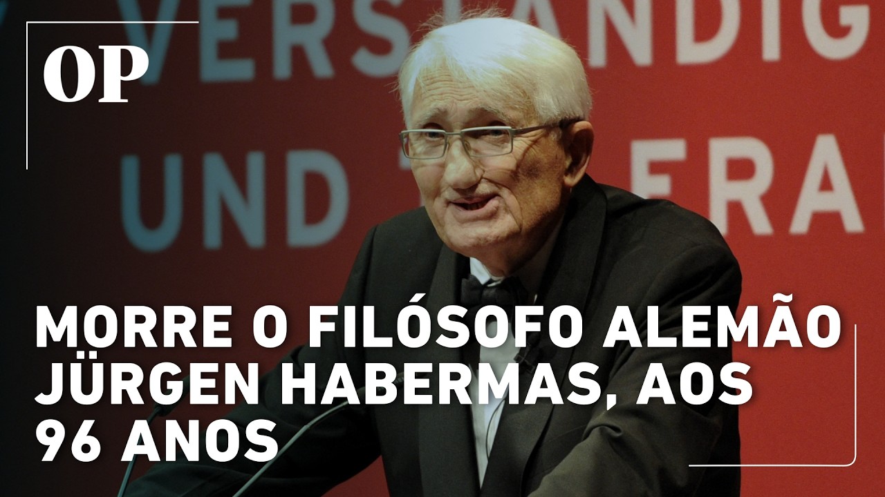 Morre o filósofo alemão Jürgen Habermas, aos 96 anos