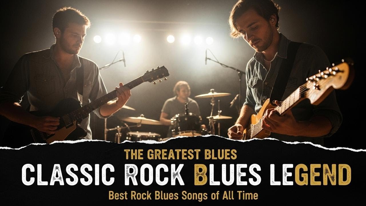 Muddy Waters, Jimi Hendrix, BB King, Eric Clapton, ZZ Top – Legendary Blues Guitar Riffs