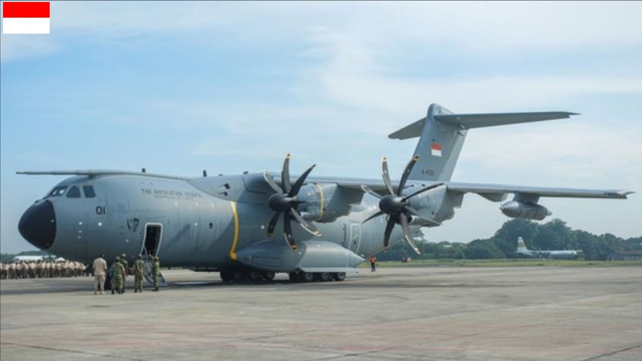 Airbus поставил первый самолет A400M, заказанный Индонезией