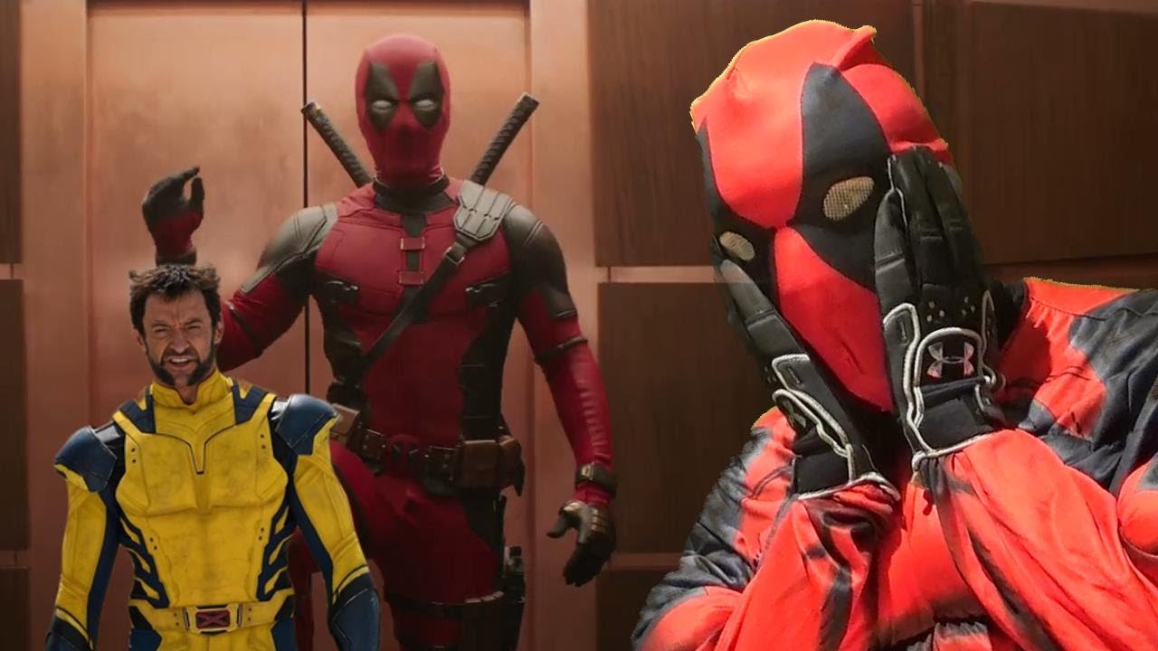 Deadpool Reacts to Deadpool & Wolverine Trailer