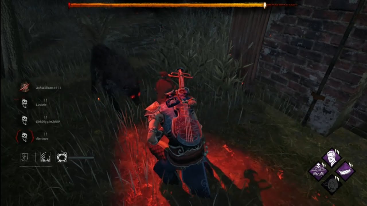 A new pet - Dead By Daylight (playing as Aestri Yazar) 🎻💀🎮