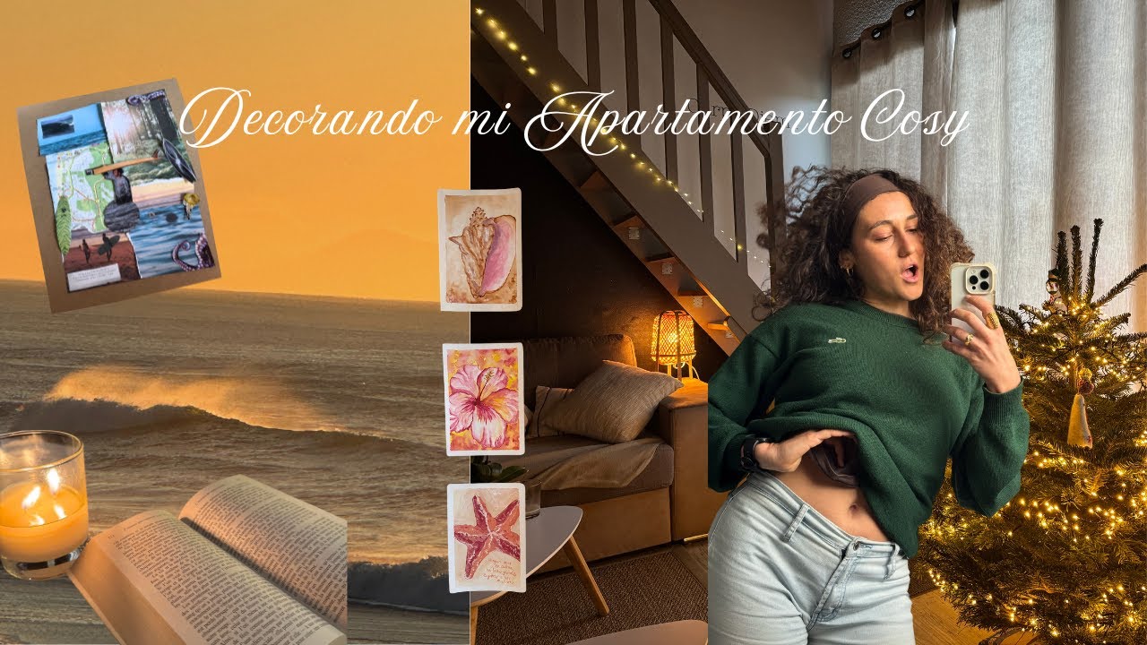 Transformación de mi piso🤎inspirado en PINTEREST, cozy aesthetic y *surfer vibes*