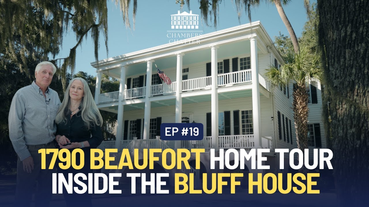 Chambers Chatter Ep. 19: Inside Beaufort’s Bluff House (1790) | Historic Federal Home Tour
