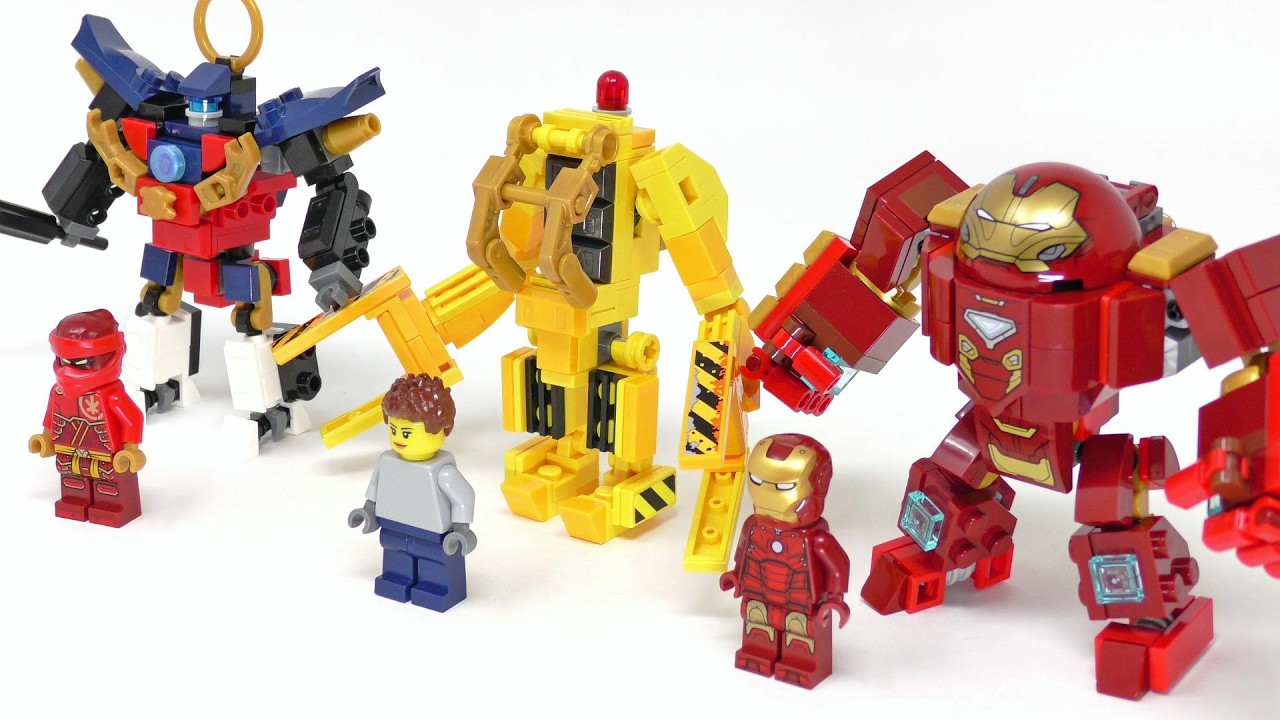 Я добавил новых роботов в арену для роботов LEGO, которую построил вместе с сыном