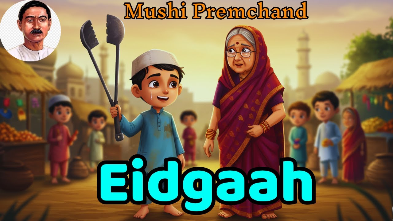 Eidgaah- Munshi Premchand | Moral Animated story in English | Story in English #moralstories