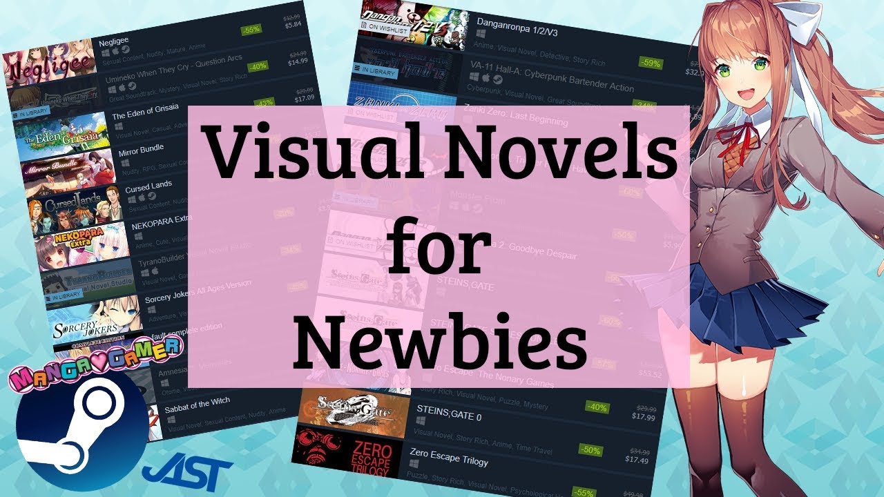 Visual Novel Suggestions for Newbies (or not-so newbies!)