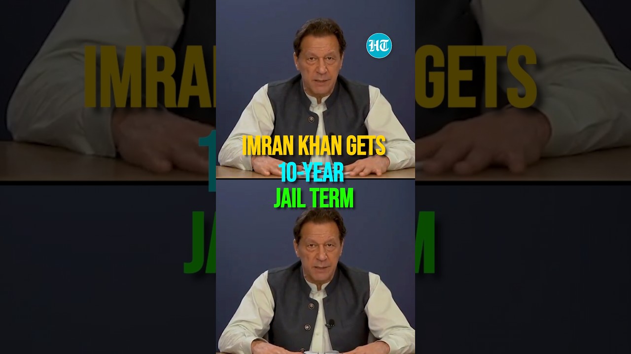 Former Pak PM Imran Khan Sentenced To 10 years In Jail